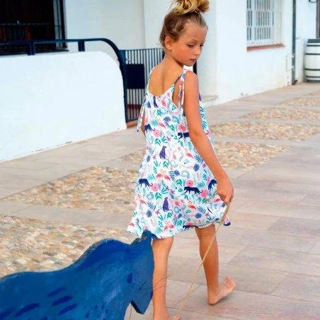 Tela Ecoviscose Katia - Free Panther 4 Tela Ecoviscose Katia - Free Panther - Imagen 2