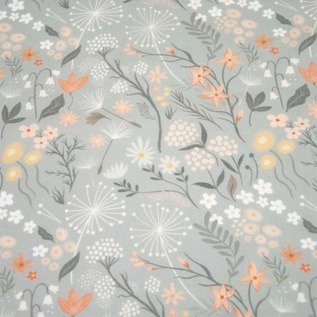 Tela Ecoviscose Katia - Swan Dance Flowers 5 Tela Ecoviscose Katia - Swan Dance Flowers - Imagen 3