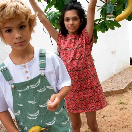 Tela Jersey Katia - Apes & Bananas 4 Tela Jersey Katia - Apes & Bananas - Imagen 2