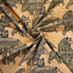 Tela Jersey Katia - Dancing Bear