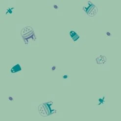 Tela Jersey Katia - Halloween