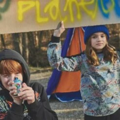 Tela Jersey Melange Katia - Anteater Graffiti -Las Tijeras Magicas Tienda tela jersey melange katia anteater graffiti 2