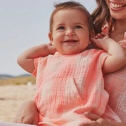 Tela Muselina Vichy Katia - Fluor Square -Las Tijeras Magicas Tienda tela muselina vichy katia fluor square 1