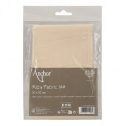 Tela Para Bordar Anchor - 100% Algodón - 14ct 50x50 Cm