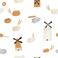 Tela Popelín Katia - Bread Origin