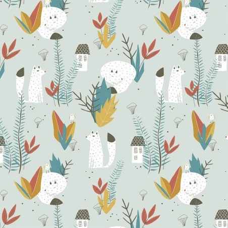 Tela Poplin Katia - Dalmata Wolf 3 Tela Poplin Katia - Dalmata Wolf