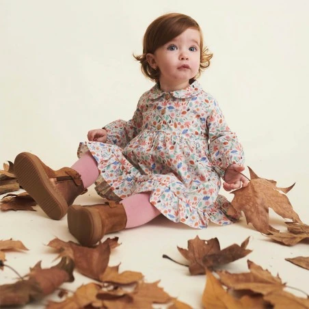 Tela Poplin Katia - Leaves Stamp 4 Tela Poplin Katia - Leaves Stamp - Imagen 2