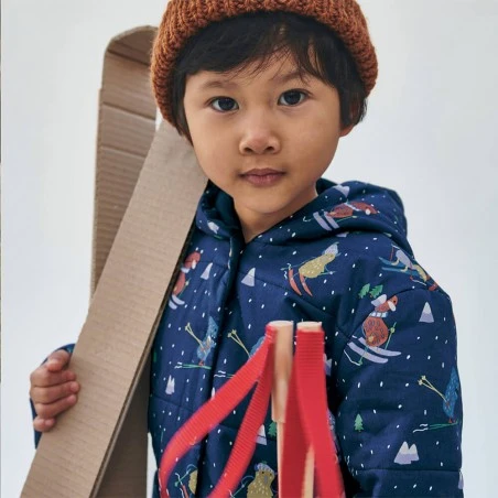 Tela Poplin Katia - Monsters Skiing 4 Tela Poplin Katia - Monsters Skiing - Imagen 2