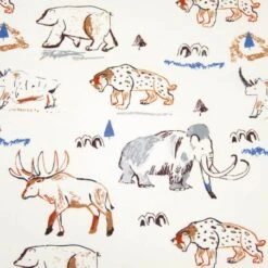 Tela Poplin Katia - Prehistoric Dance -Las Tijeras Magicas Tienda tela poplin katia prehistoric dance 2