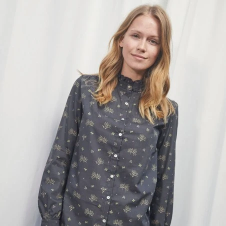 Tela Poplin Katia - Rabbit Leaves 4 Tela Poplin Katia - Rabbit Leaves - Imagen 2