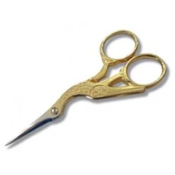 Tijeras De Bordado Cigüeña - Madeira
