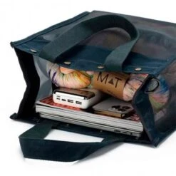 Tote Bag Tall Mesh DellaQ 11 Tote Bag Tall Mesh DellaQ -Las Tijeras Magicas Tienda tote bag tall mesh dellaq 4