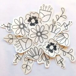 Transfer Para Bordado Rosita By Telatatis -Las Tijeras Magicas Tienda transfer para bordado rosita by telatatis 3