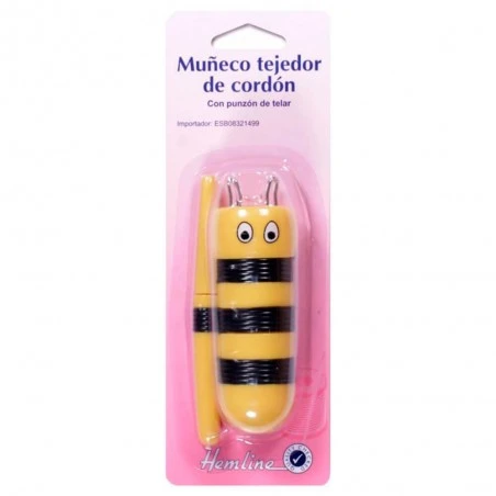 Tricotin Abeja Con Aguja De Telar Hemline 3 Tricotin Abeja Con Aguja De Telar Hemline