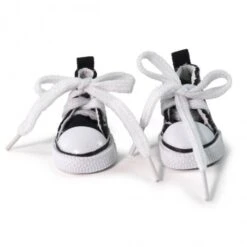 Zapatillas Para Amigurumi Negras Y Blancas - Circulo -Las Tijeras Magicas Tienda zapatillas para amigurumi negras y blancas circulo 1